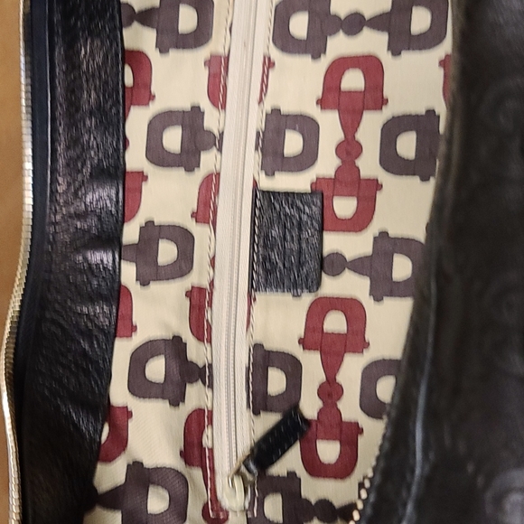 Gently worn Excellent condition 100% Authentic Gucci Handbag All leather - Picture 7 of 11